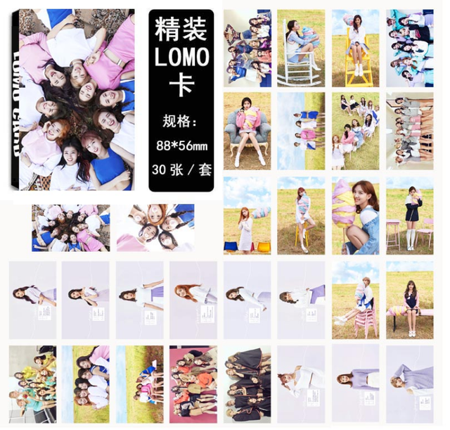 Twice The Same Photo Cards