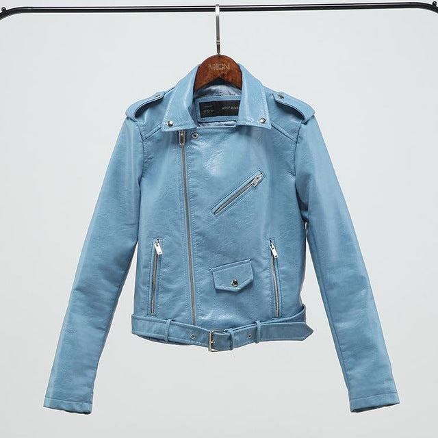 Haley Biker Leather Jacket