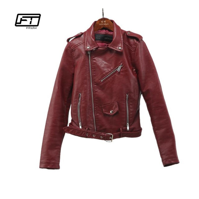 Haley Biker Leather Jacket